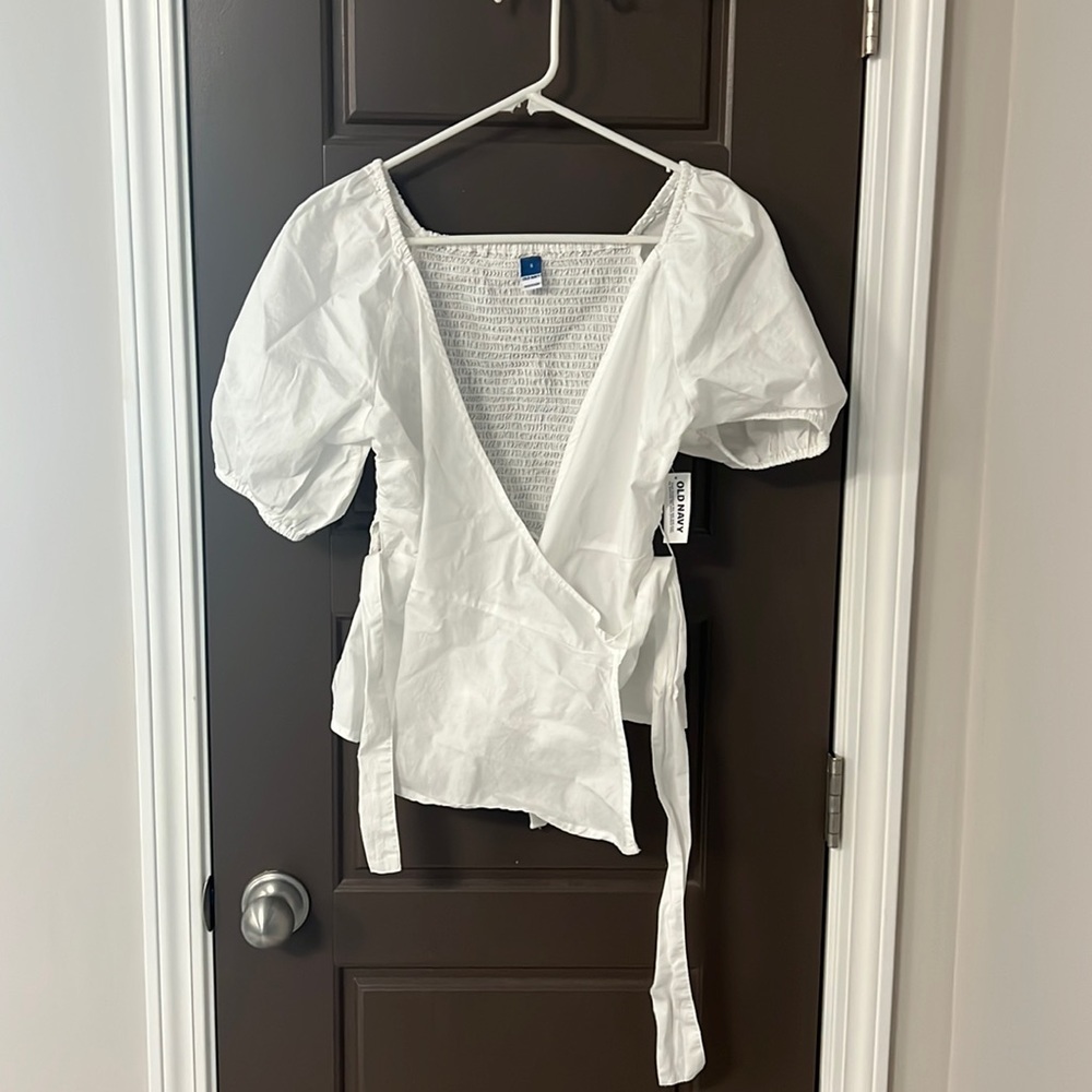 Old Navy wrap shirt